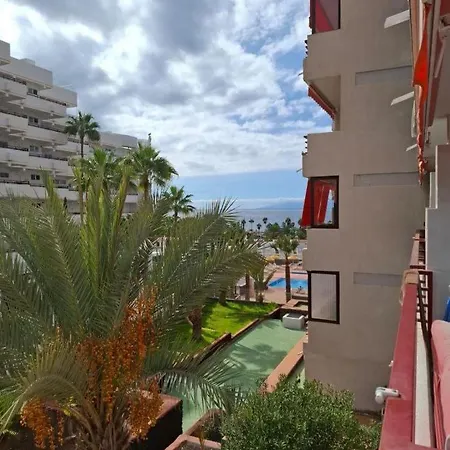 Tenerife Olympia Hotel-playa De Americas. Balcony, Sea View & Pool