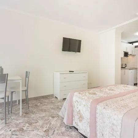 Apartment Tenerife Olympia Hotel-playa De Americas. Balcony, Sea View & Pool