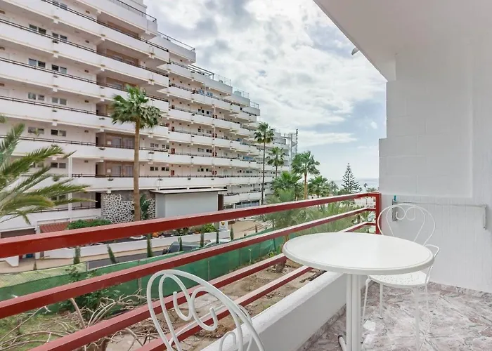 Tenerife Olympia Hotel-playa De Americas. Balcony, Sea View & Pool Apartamento *